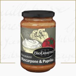 BioGourmet Pastasauce Mascarpone & Paprika
