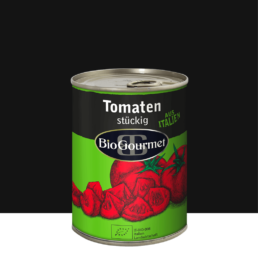 BioGourmet Tomaten stückig in der Dose