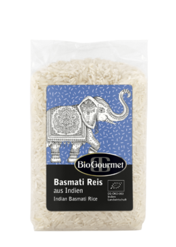 BioGourmet Basmati Reis aus Indien